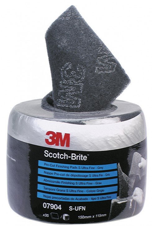 3M™ Scotch-Brite™ Vliesrollen CF-SR - perforiert grau