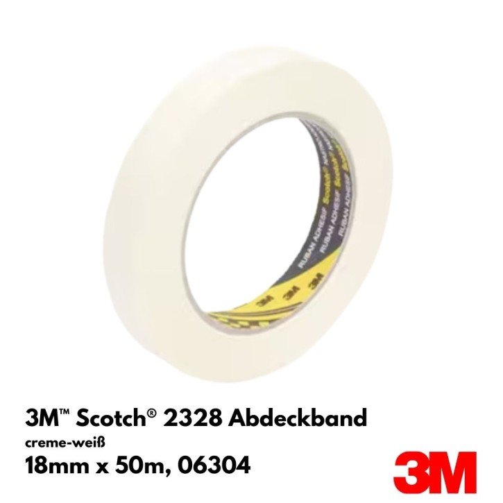 1 Rolle 18mm 3MScotch® Universal-Abdeckband 2328