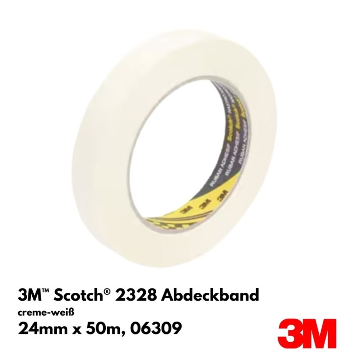 1 Rolle 24mm 3MScotch® Universal-Abdeckband 2328