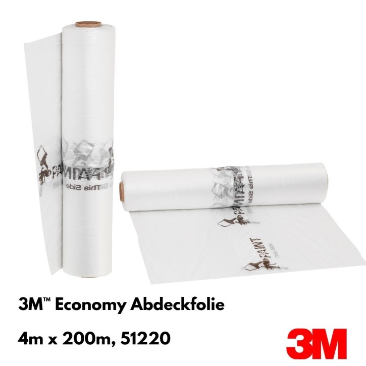 3M Economy Abdeckfolie 51220 (4m x 200m)