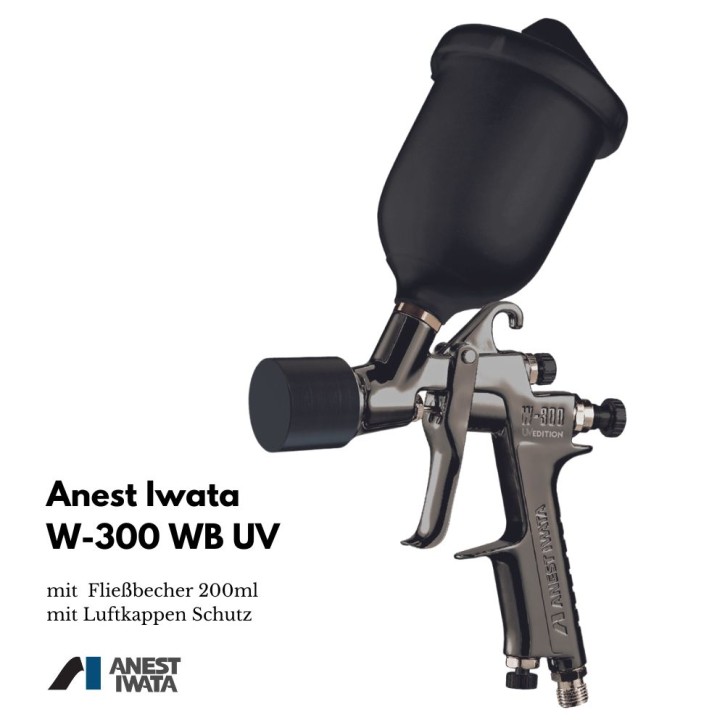 Anest Iwata W-300 WB UV Düse 1,2 Pro Kit