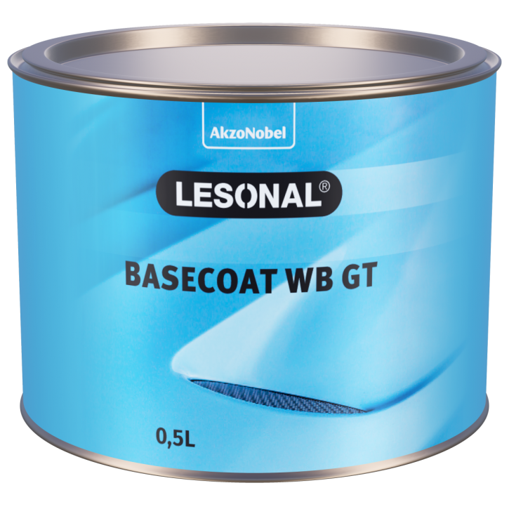 Lesonal Basecoat WB GT MM36 Rot (Orange) 1 Liter