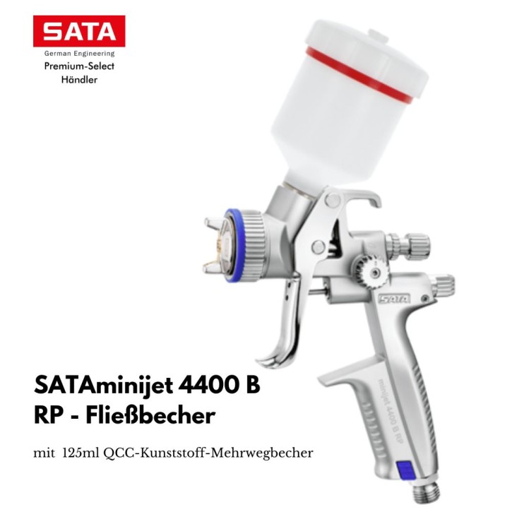 SATAminijet 4400 B RP Standard mit 125ccm Fließbecher