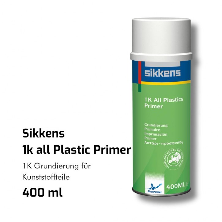 Sikkens 1k all Plastics Primer (Aerosol) 400ml