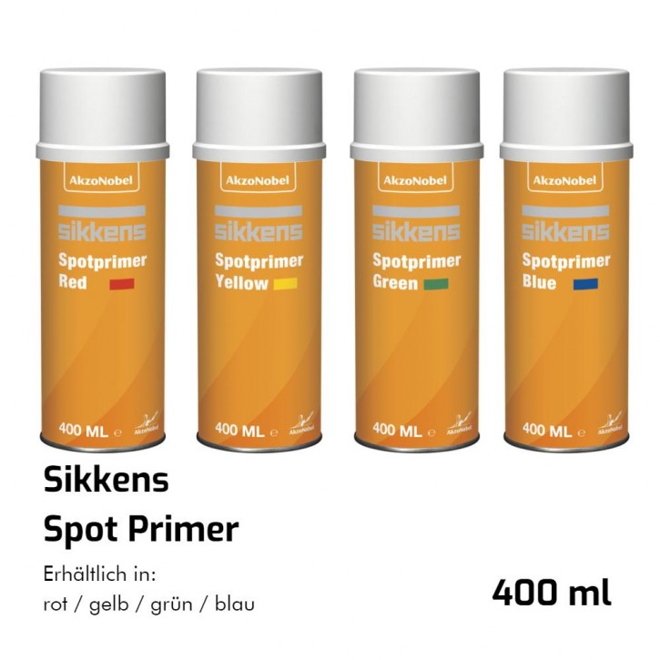 Sikkens Spotprimer Blau/Grün/Rot/Gelb 400ml