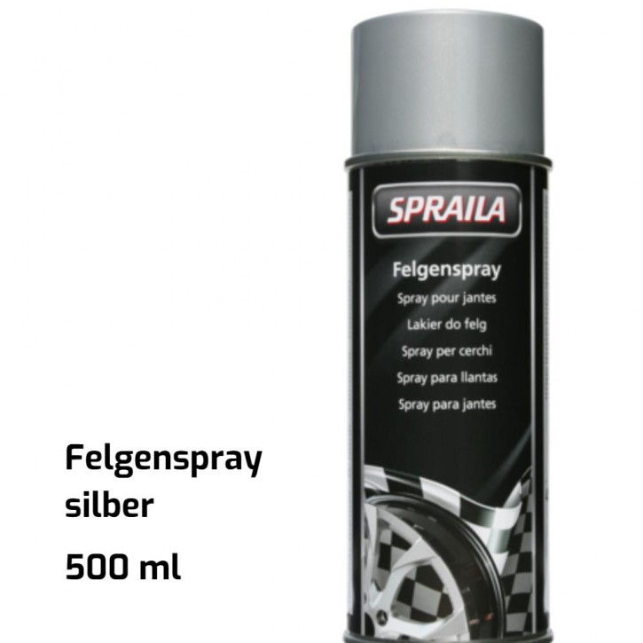 Spraila Felgenspray Silber (500ml)
