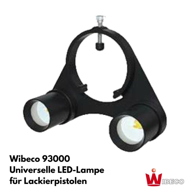Wibeco - Universal LED Lamper für Lackierpistolen