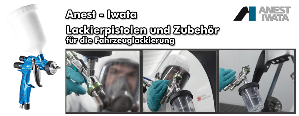 Anest Iwata: Präzision und Perfektion für professionelle Lackierergebnisse