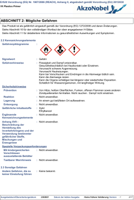 Dynacoat 1k Plastic Primer - Haftvermittler 1 Liter