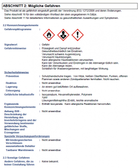 Dynacoat Flexi Härter medium 2,5 Liter f. 6000 / 6100