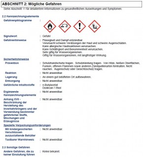 Dynacoat Verdünnung für UHS Speed Clear 1Ltr.