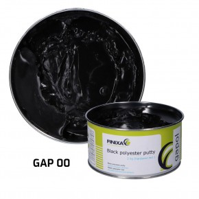 Finixa GAP00 Polyesterspachtel schwarz 2kg