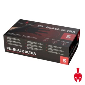 Pelatec P3 - Black Ultra Premium Nitril Einweghandschuhe 100 Stk. M