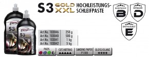 Scholl S3 Gold XXL Hochleistungspaste 1 kg