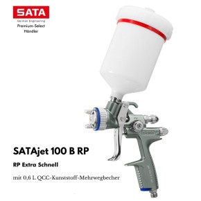 SATAjet 100 BF RP mit 0,6l Fließbecher 1,8 Düse (ohne Drehgelenk)